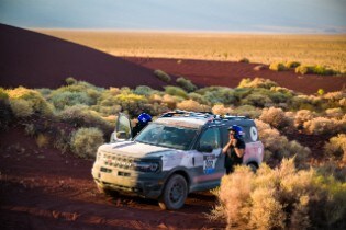 2021 Bronco Sport at 2020 Rebelle Rally